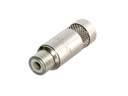 [NYS372P] NEUTRIK REAN RCA FEMALE JACK WITH NICKEL SHELL &amp; CONTACTS