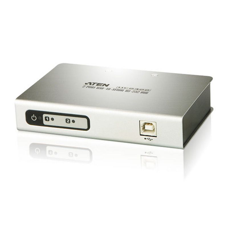 [UC2322] ATEN 2-PORT SERIAL(RS-232) TO USB 2.0 HUB