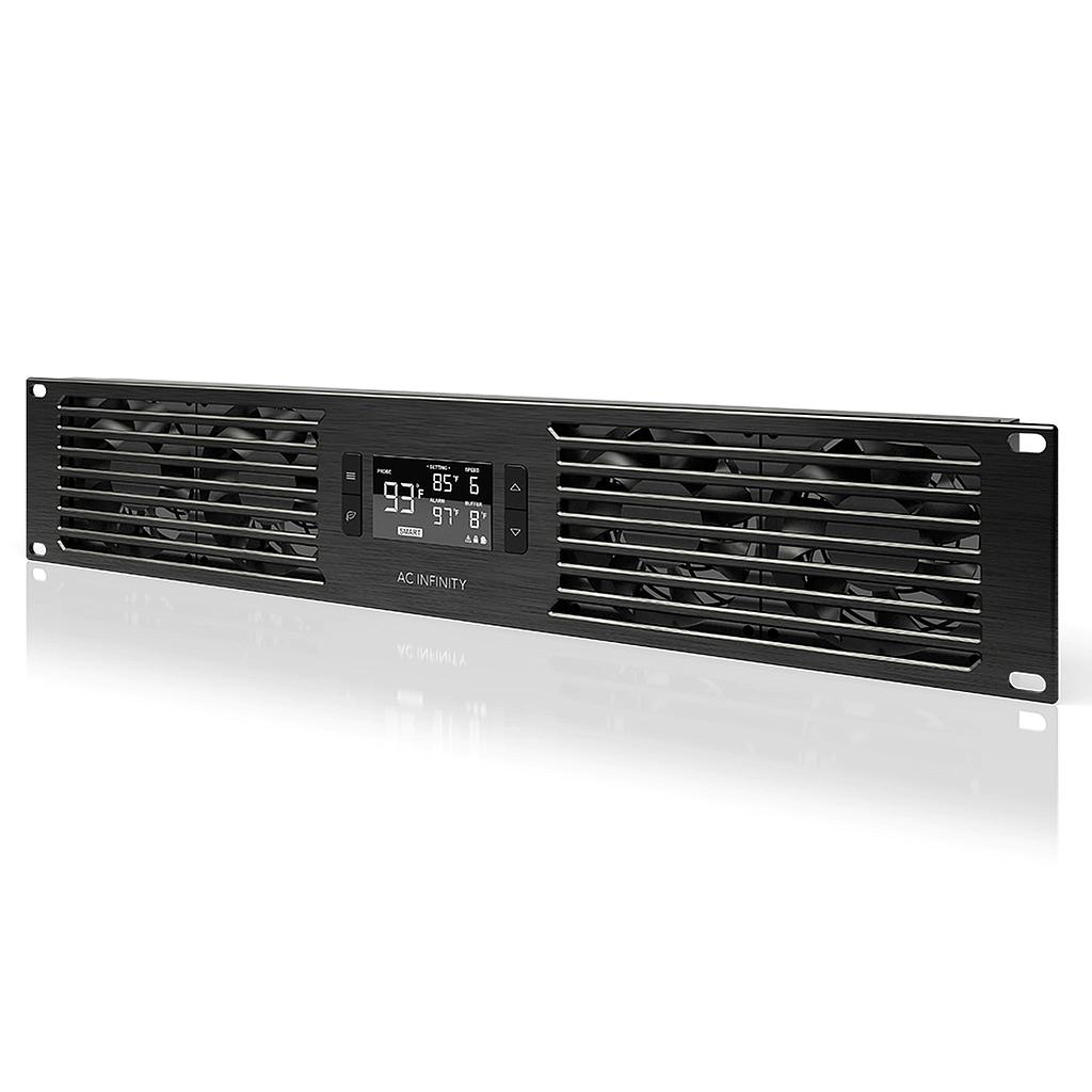 [AICP2H] AC INFINITY 2U FAN UNIT FRONT INTAKE/W LCD THER. CON.
